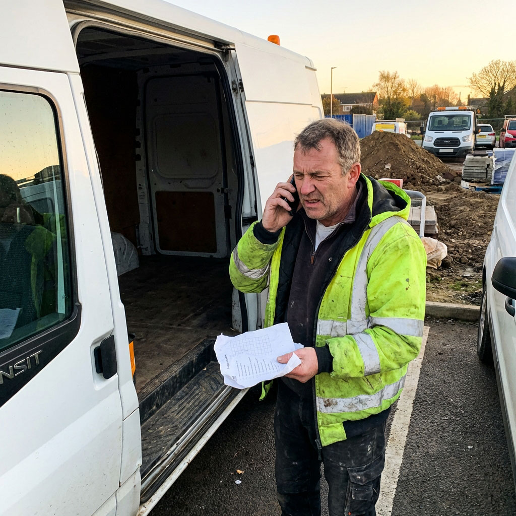 Zoekgeraakt materiaal